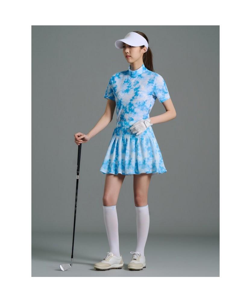 BEANPOLE GOLF [B_Under] Women'S Cloudy Pattern Flare Culottes - Sky Blue