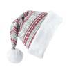 Snowflake Santa Claus Hat Merry Christmas Decoration Knitted Beanie Hat Christmas Hat  Adult