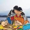 Caillou, Caillou And Dog Blankets Soft Warm Flannel Throw Blanket Plush for Bed Living room Picnic Travel Home Sofa