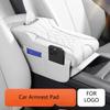 Car Armrest Pad For JAECOO 6 J6 Chery iCAR 03 2024 2025 Car Armrest Box Height Increase Leather Protective Cover Storage Bag