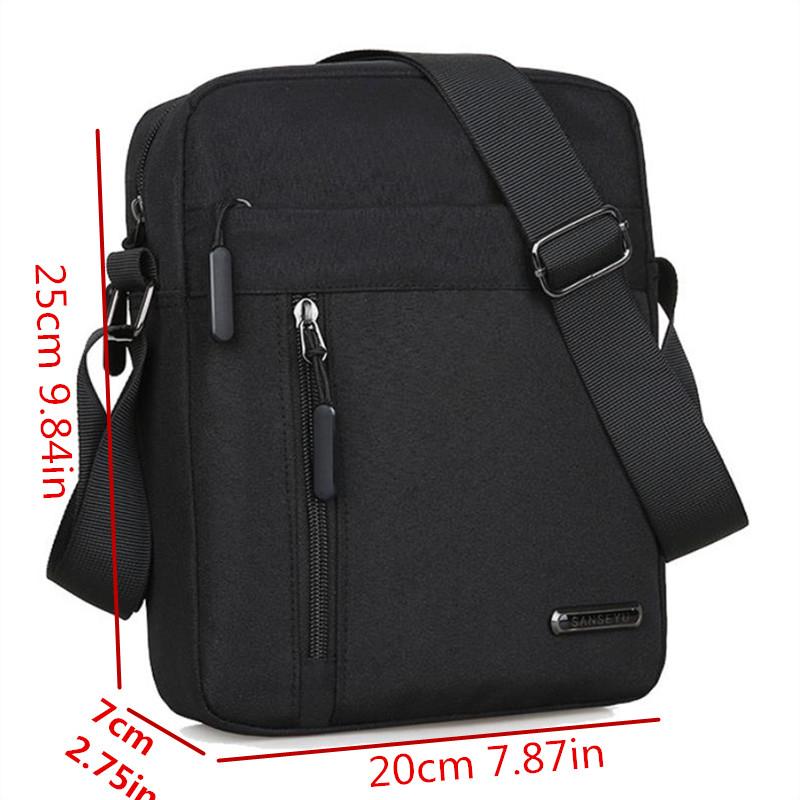 Stilvolle Herren-Tasche, Business-Reise-Umhängetasche, Handtasche mit großem Fassungsvermögen, Messenger-Bag. Perfekt zum Einkaufen, für die Arbeit, für den täglichen Weg