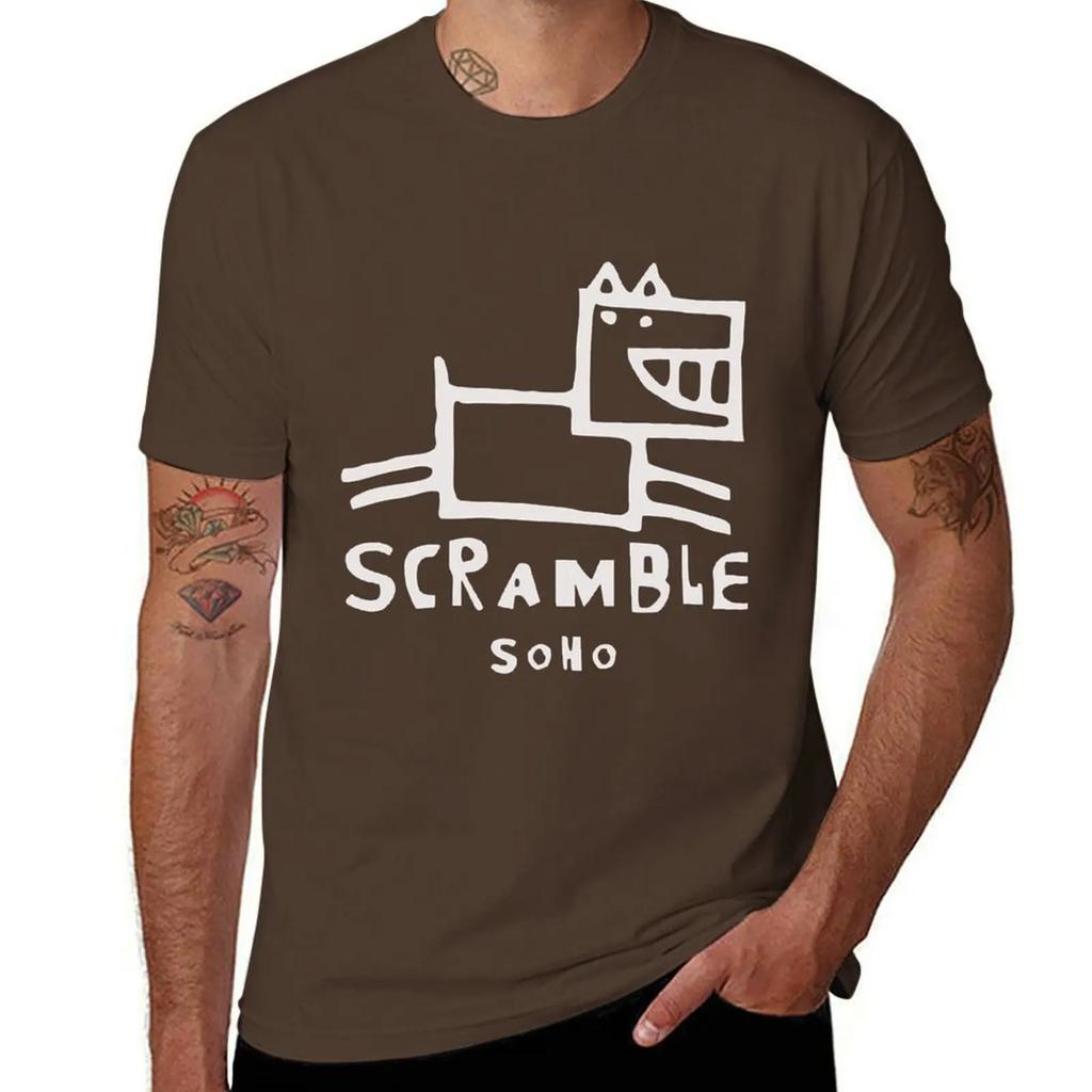 Scramble Studios Soho - Toast of London T-Shirt man clothes plus sizes plus size clothes plain black t shirts men