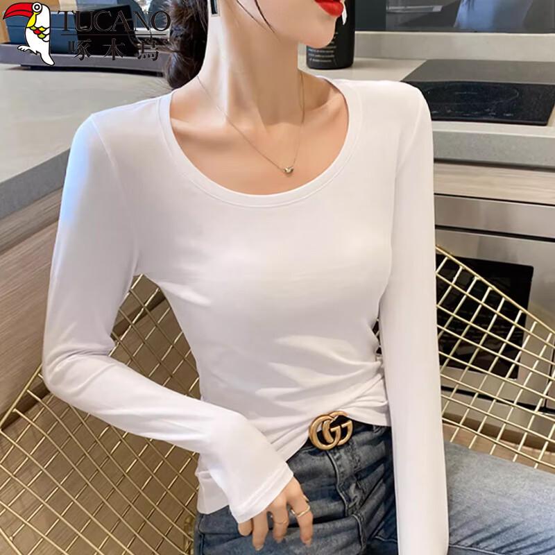 Woodpecker Women s Slim Fit Cotton Long Sleeve Base Layer Top S