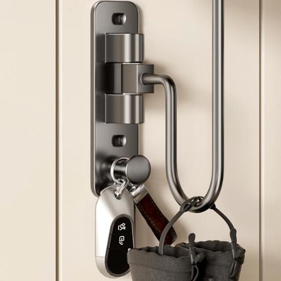 Wandhalterung für Motorradhelme, 180 Grad drehbar, robuster Displayhalter für Motorrad-, Fahrrad- und Sporthelme, Aufbewahrungsständer