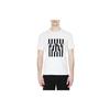 Solid Color Crew Neck Pullover Short Sleeve T-Shirt Men Tops White 3H1TB7-1J30Z-0100