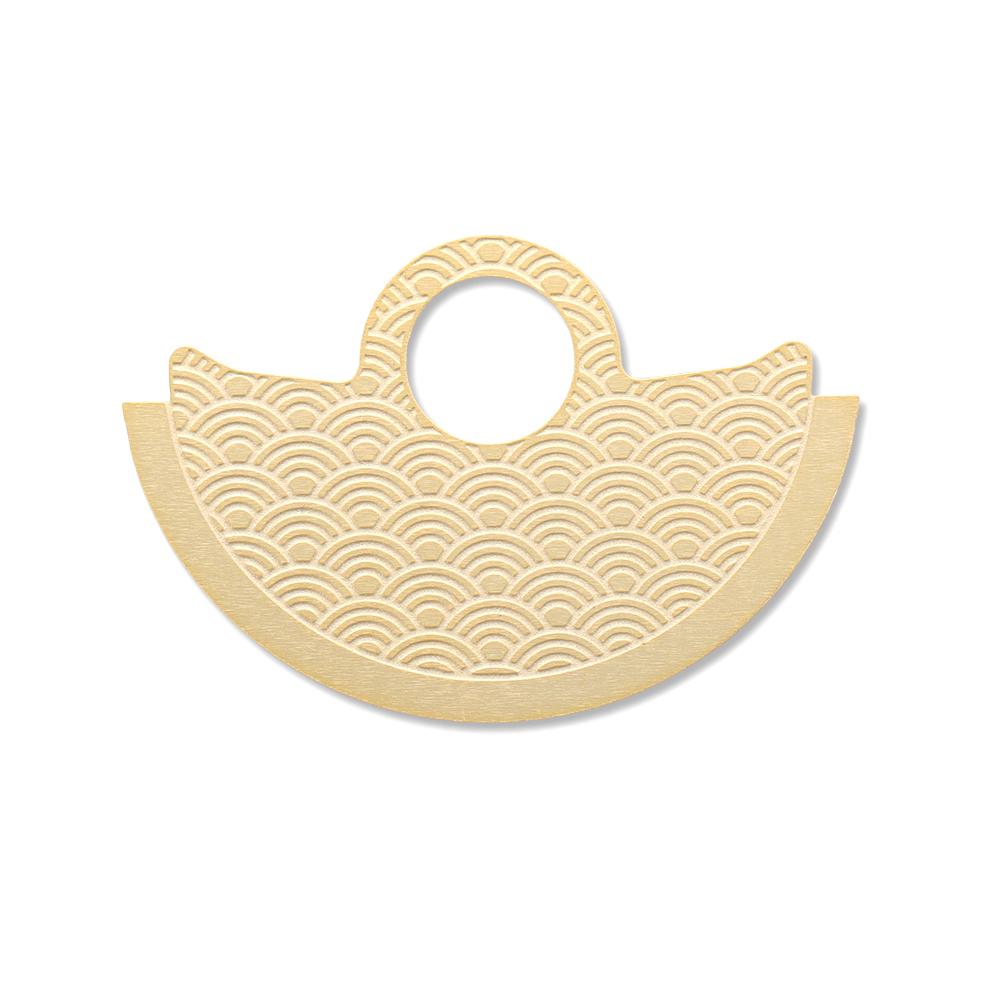 NH35 NH36 Wavy Pattern Automatic Hammer Rotor Metal Patch for 4R35 4R36 NH35 NH36 7S Movement SKX007 Watch Repair Guard Parts