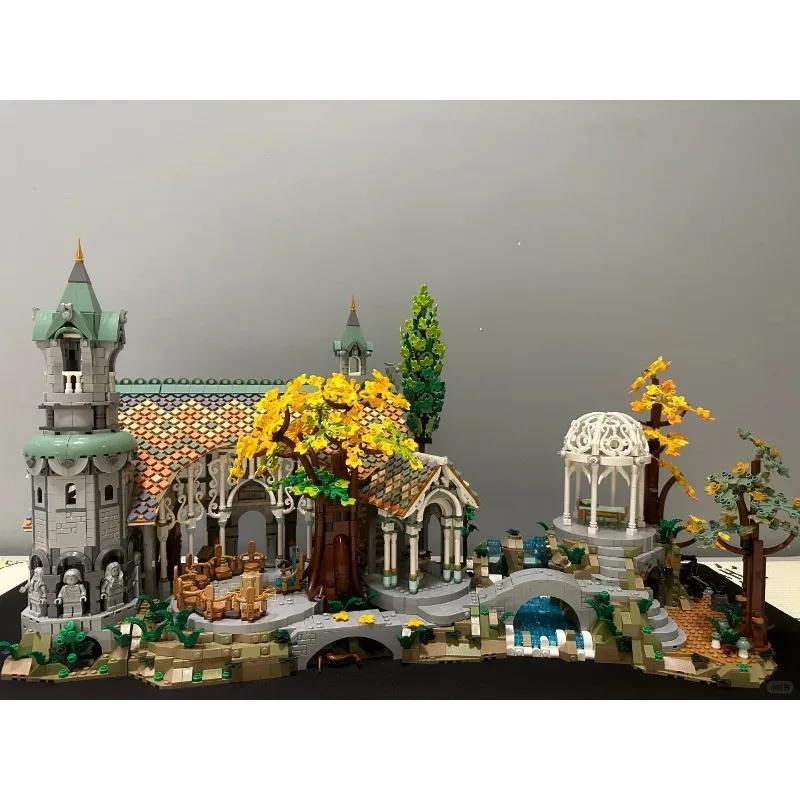 6167pcs Film Series of The Street View Building Compatible 10316 Style  Kid Gifts