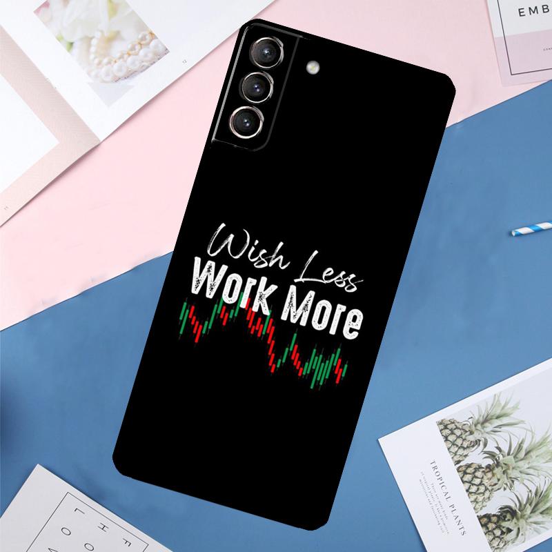 Day Trader Trader Trading Case For Samsung Galaxy S23 S22 S24 Ultra Note 20 S20 S21 FE S9 S10 Note 10 Plus Back Cover