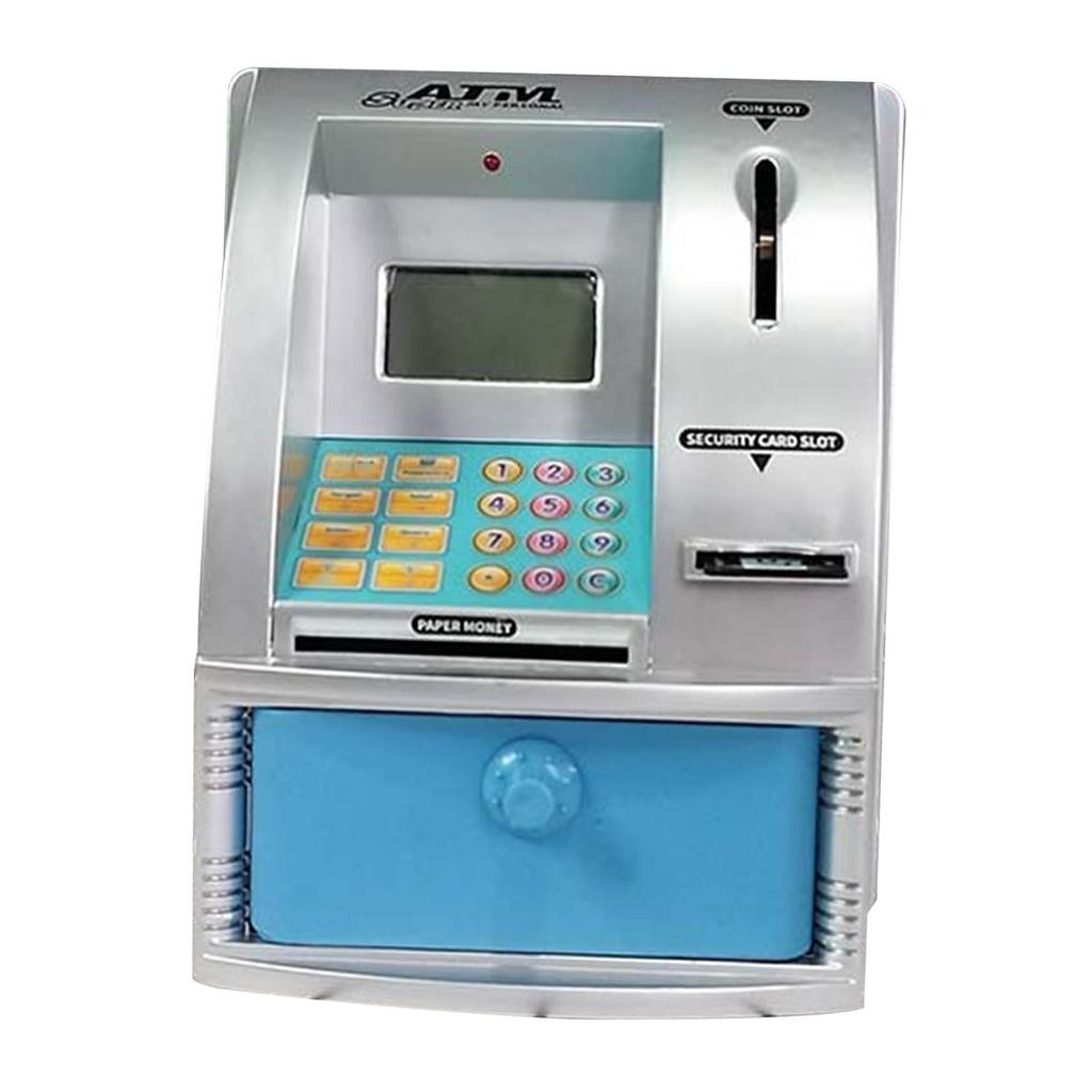 ATM Piggy Bank for Kids Electronic Coin Money Bank Safe Money Jar for Children Ages 3 4 5 6 7 8 Years Old Birthday Gifts