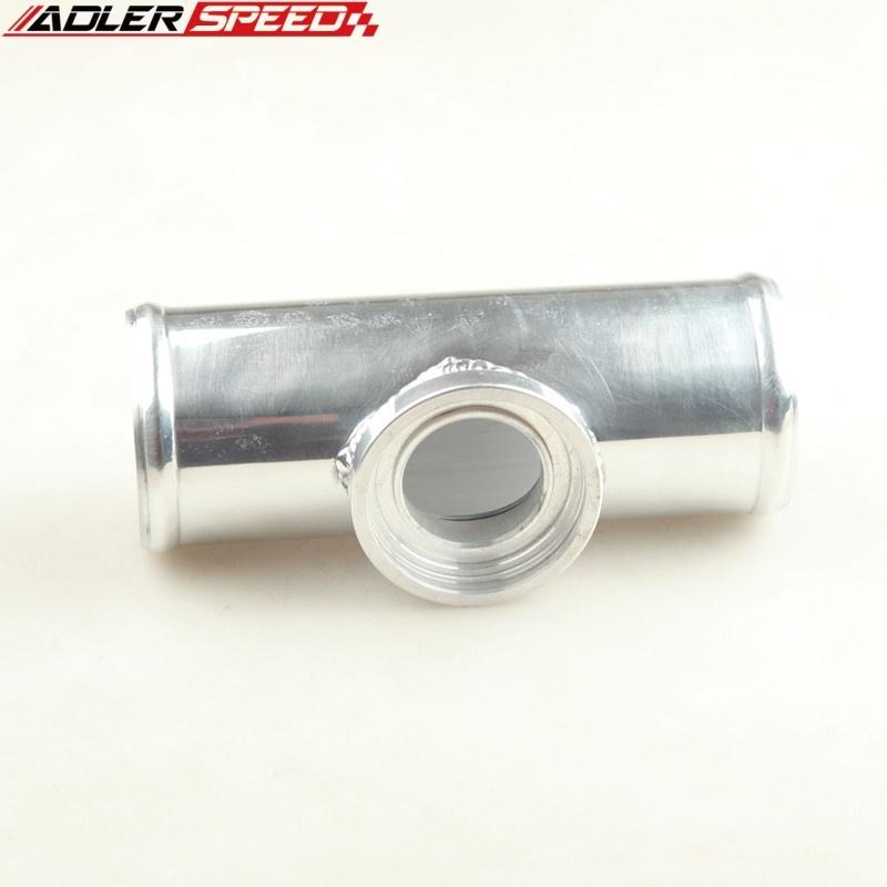 ADLERSPEED 2.5" 63mm OD Aluminum Turbo Charge T Pipe HKS Style Blow Off Valve Adapter