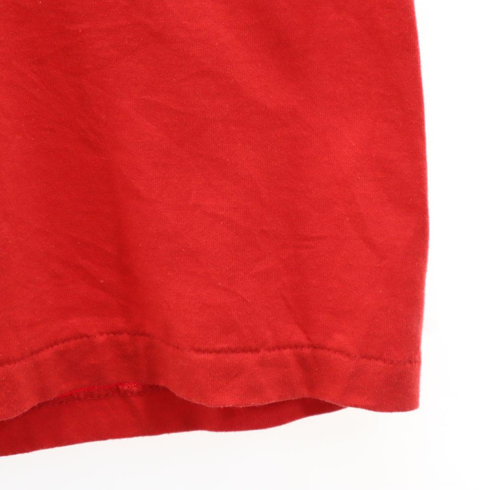 Hanes 90s Made in USA Old Print Short sleeve T-shirt XL Red Men's Used