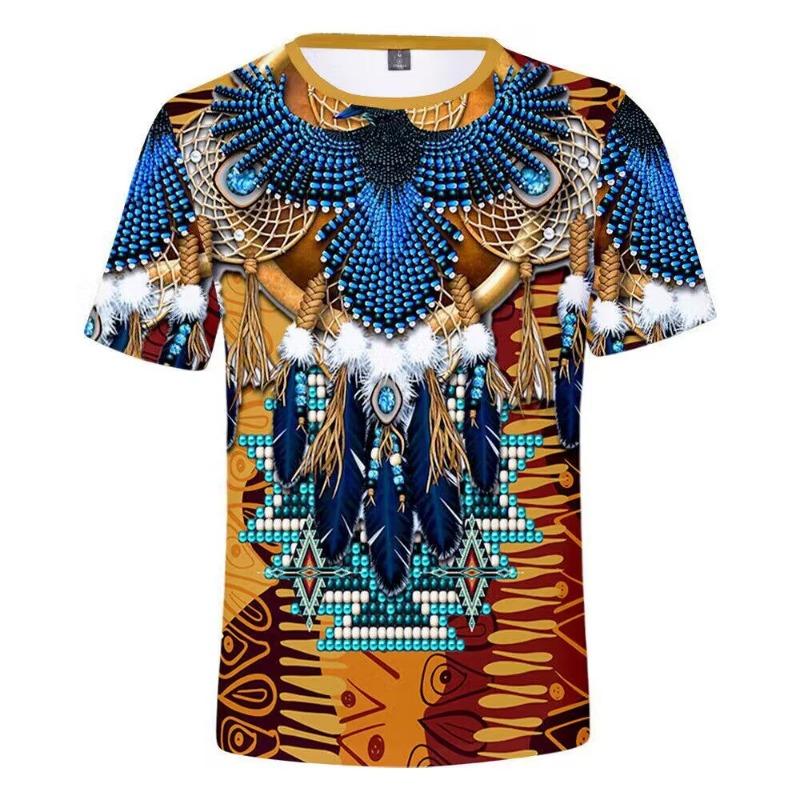 New Men's T-shirt 3D Printing Crooked Boy Cosplay Costume Fashion 3D Digital Printed Loose T-shirt