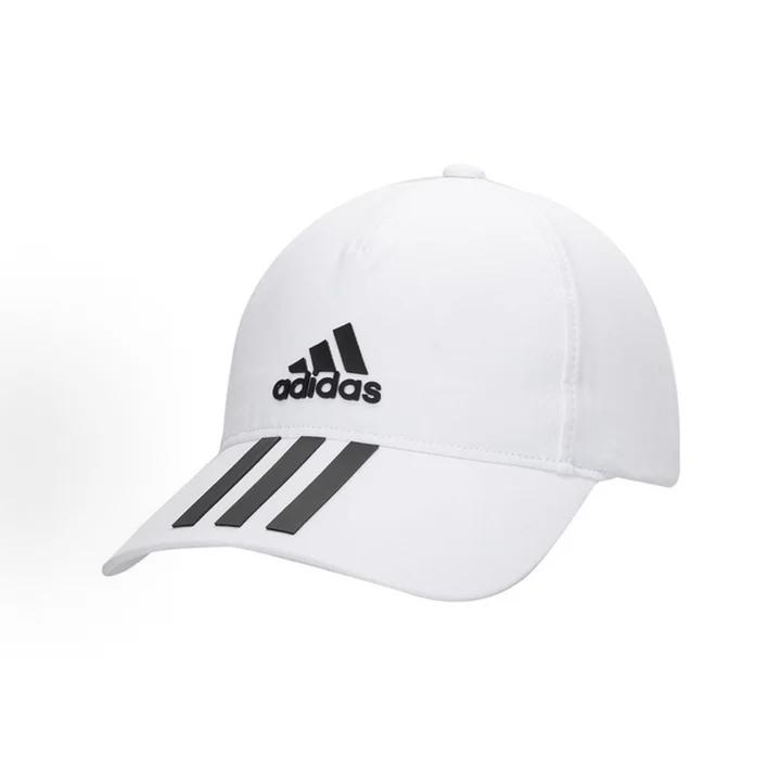 adidas 3-Streifen Bedruckte Polyester Kopfbedeckung, Verstellbarer Atmungsaktiver UV-Schutz Hut für Training, Laufen & Streetwear GM4511