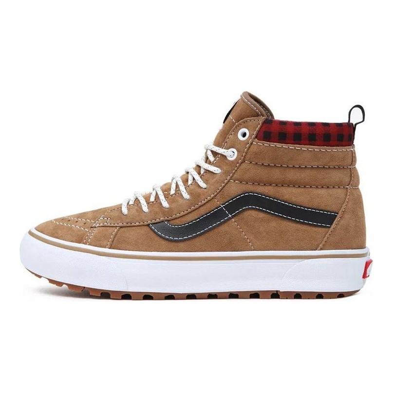 Sk8 Vans-Hi MTE-1 'Plaid Brown' VN0A5HZYY49