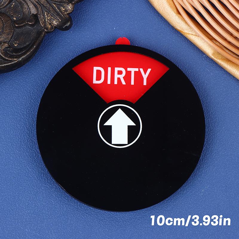 Sign Dishwasher Clean Magnet Dirty Indicator Washer Dish Kitchen Stickers Necessities Cleaning Dishes Machine