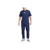 Nike Letter Logo Embroidered Cool Design Loose Versatile Pullover Short Sleeve T-Shirt Men T-Shirts Blue HF0825-410