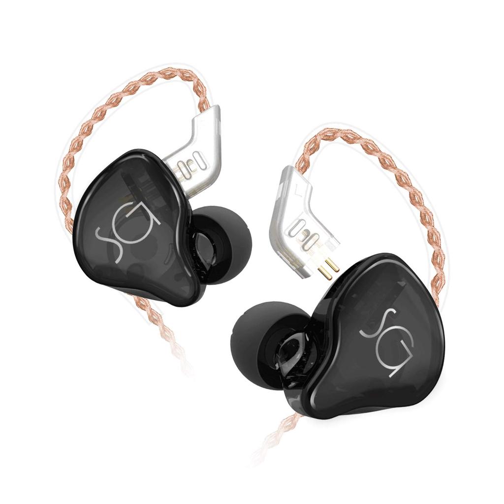 SE01 BK (Black) Hybrid In-Ear Earphones with High-Resolution Audio