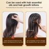 Handheld Scalp Massager Six-Claw Head Meridian Massage Comb Anti-static Gua Sha Tool Scratcher Spa Promote Blood Circulation