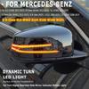 For Mercedes Benz ML GLE GL GLS R G Class W166 C292 X166 W251 W463 LED Dynamic Turn Signal Light Side Mirror Indicator Parts