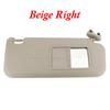 Car Left Right Replace Sun Visor Block Shade For Toyota RAV4 2006-2013 74320-42501-B2 74320-42501-A1 Driver Grey Beige
