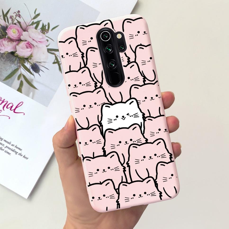 Für Xiaomi Redmi Note 8 Pro Hülle Mode Mädchen Weiche Silikon Rückseite Für Redmi Note 8Pro 8 pro Niedliche Cartoon Handyhülle Fundas