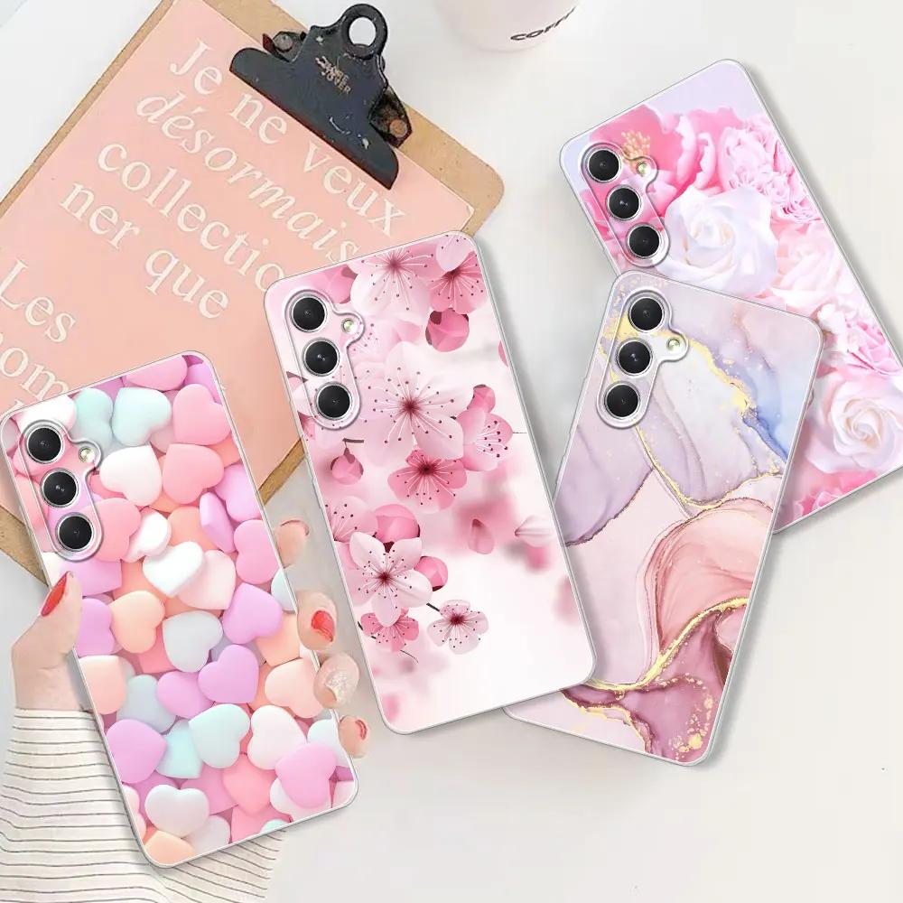 Für Samsung F34 5G Hülle Abdeckung Für Samsung Galaxy M34 5G Klare Weiche Silikon Handyhülle Für Samsung M54 F54 A54 A34 A24 A14 Coque