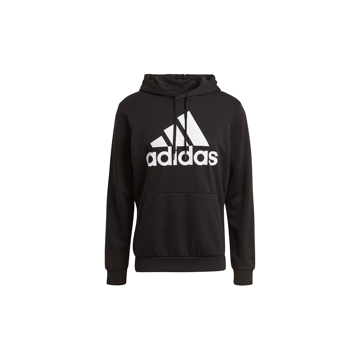 adidas Essentials Men s Big Logo Hoodie Black GK9540 S