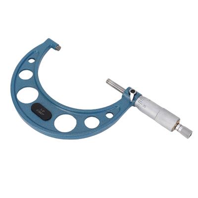 Outside Micrometer Compact Wide Application Easy To Use Clear Scales Inch Micrometer for Length Diameter Thickness Measurement