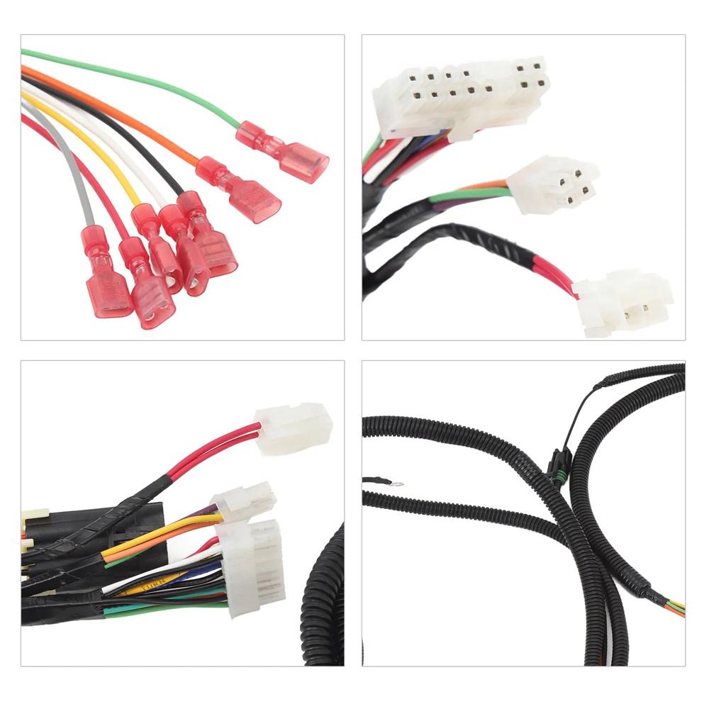 1x Complete Main Connector Wiring Harness 625805 For E-Z-GO EZGO TXT48 2010-2013