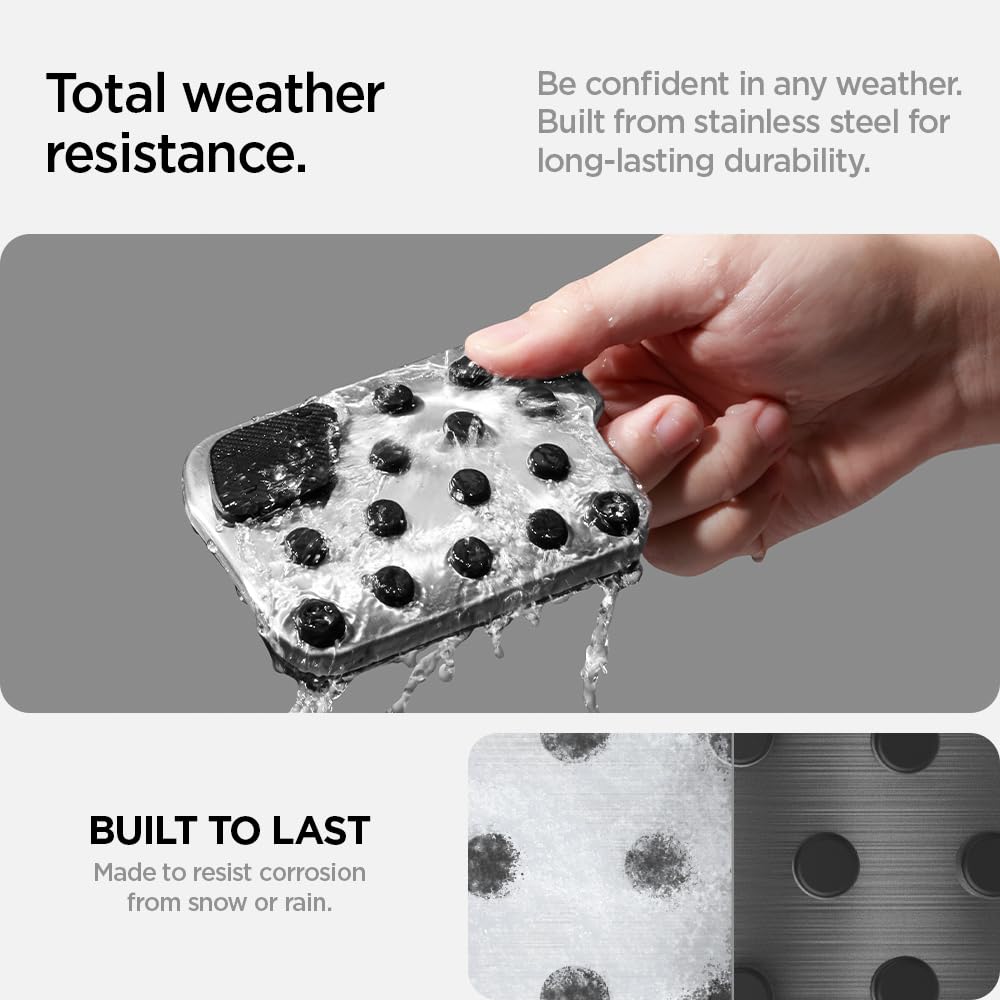 Spigen Tesla Model Y Performance Pedals, Non-Slip Gas and Brake Pedal Covers TO201 ACP07220 (Black)