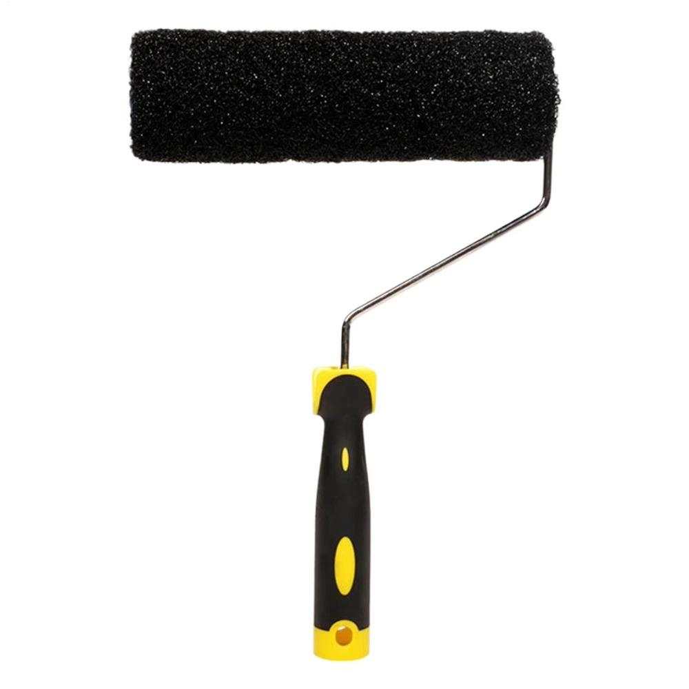 

Comfortable Handle Texture Roller Textured Pattern Wall Painting Tool Contractors чорний