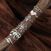 6pcs / Set Vintage Silver Women's Knuckle Ring Heart Ring Set Party Bohemian Jewelry