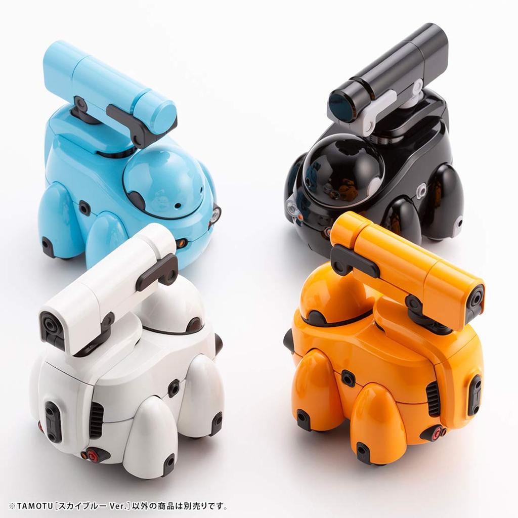 Kotobukiya (KOTOBUKIYA) MARUTTOYS TAMOTU [Sky Blue Ver.] Overall Width: Approximately 80mm 1/12 Scale Plastic Model Kit KP573