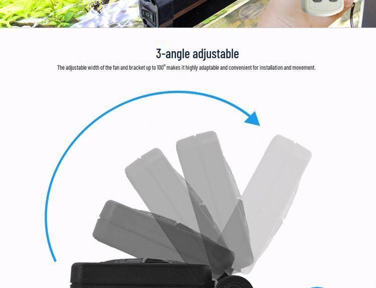 Aquarium Cooling Fan for Fish, Shrimp, & Water Plant Tanks - Silent Operation