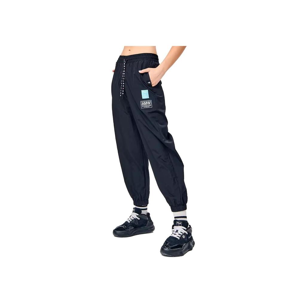 New Mihara Yasuhiro X FILA MIHARA YASUHIRO Collaboration Collection Knitted Sweatpants Women's Black F11W133804F-BK