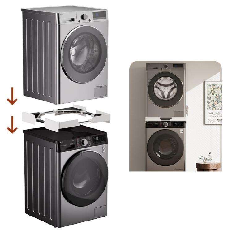Stand Height Adjustable Washing Machine Pedestal Multifunctional Base Home Appliance Anti Noise Drying Rack