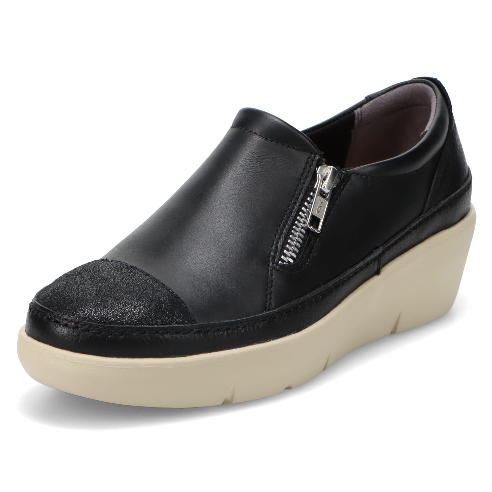 Achilles Sorbo Women s ASH 6200 Genuine Leather Walking Shoes, 3E, Black, Size 22.0 cm, 3E