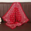 Soft Material Square Silk Scarf 70x70cm Size Women Neck Scarf Luxury Foulard Scarf  Bag Decoration