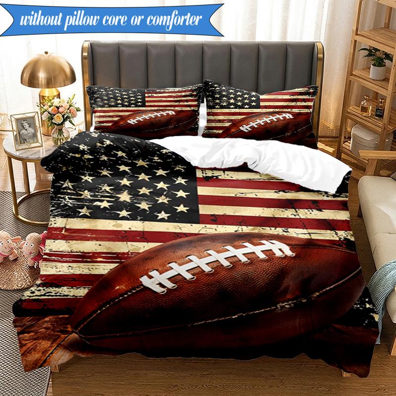Baseball Passion And Heritage 3pcs K-pop Music Group Bedding set,Ideal for Bedroom, Dormitory,Including Duvet Cover And 2pcs Pillowcases,Fan Gifts