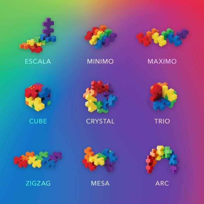 Jeu antistress HEXEL Spectrum - PLUS PLUS - Fidget - Mixte - A partir de 3 ans - polypropylène