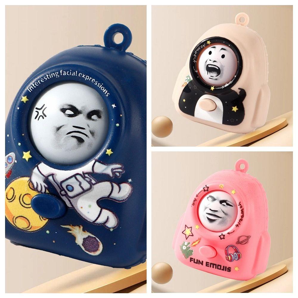 With Keychain Face Changing Toy 4 Facial Cartoon Doll Keychain Face Changing Pendant  Children