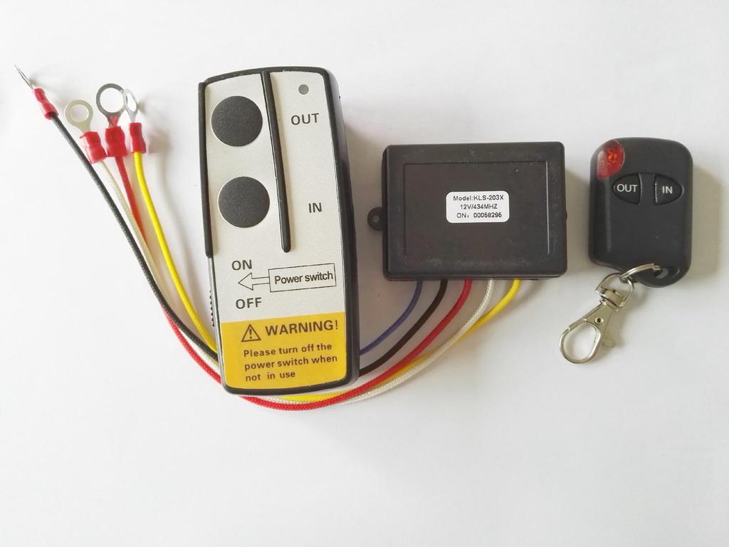 Wireless Remote Control for Electric Winch