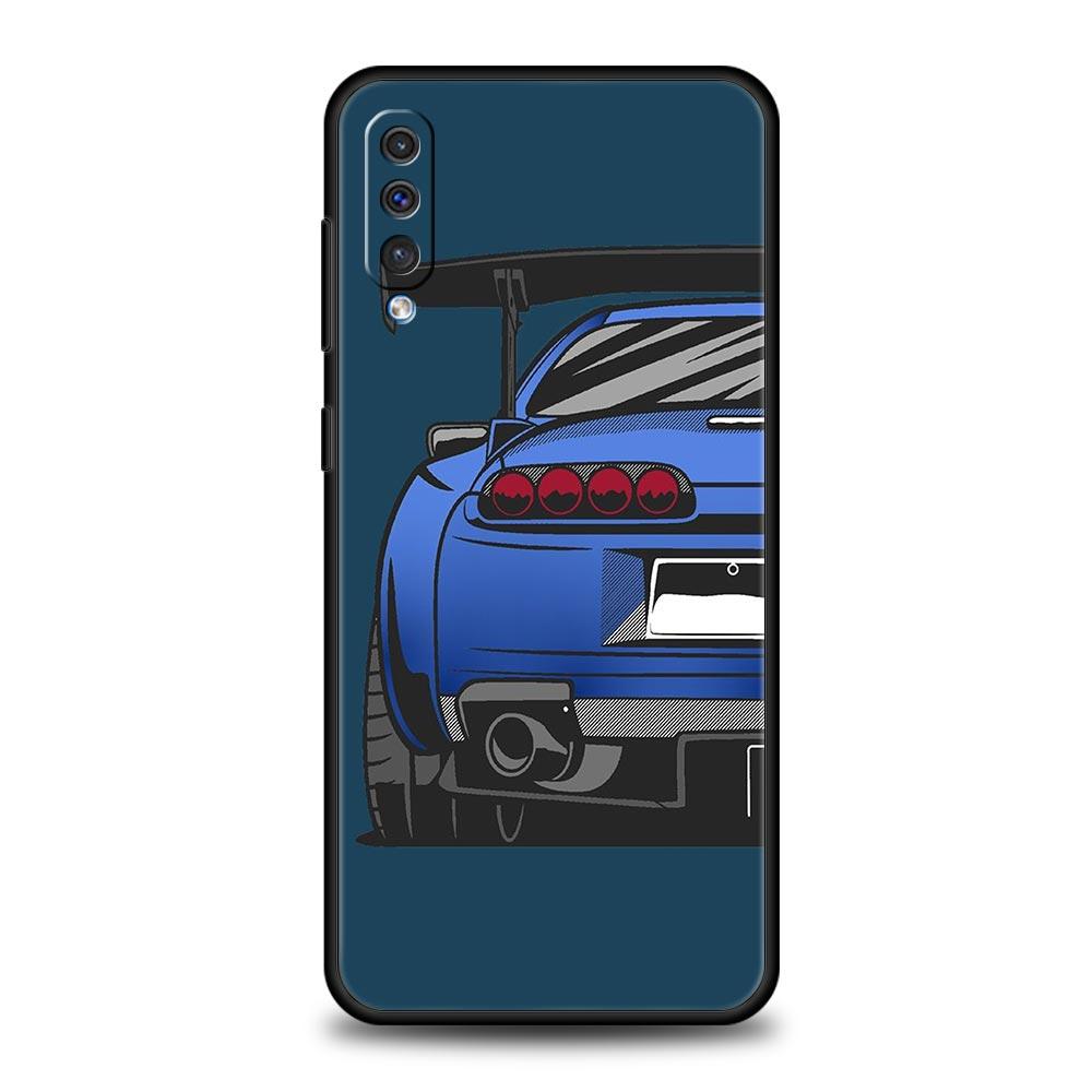 

Phone Case for Samsung Galaxy A56 A54 A42 A36 A34 A26 A16 A12 A20 A22 A40 A50 A52 A06 Soft TPU Shell JDM Tokyo Drift Sports Car Samsung A04