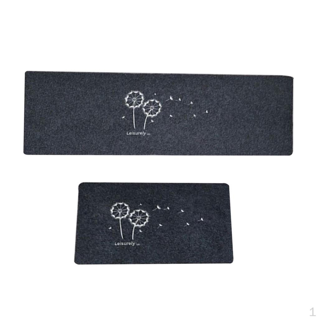 

Прикроватные коврики для домашней кухни и ванной комнаты, которые можно стирать Dandelion