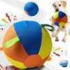Balle de Berger Yousheng pour Chiens Balle Apaisante avec Poignée Housse Balle Gonflable d'Entraînement pour Grandes Races Petits Chiens Moyens Jeu Actif Exercice