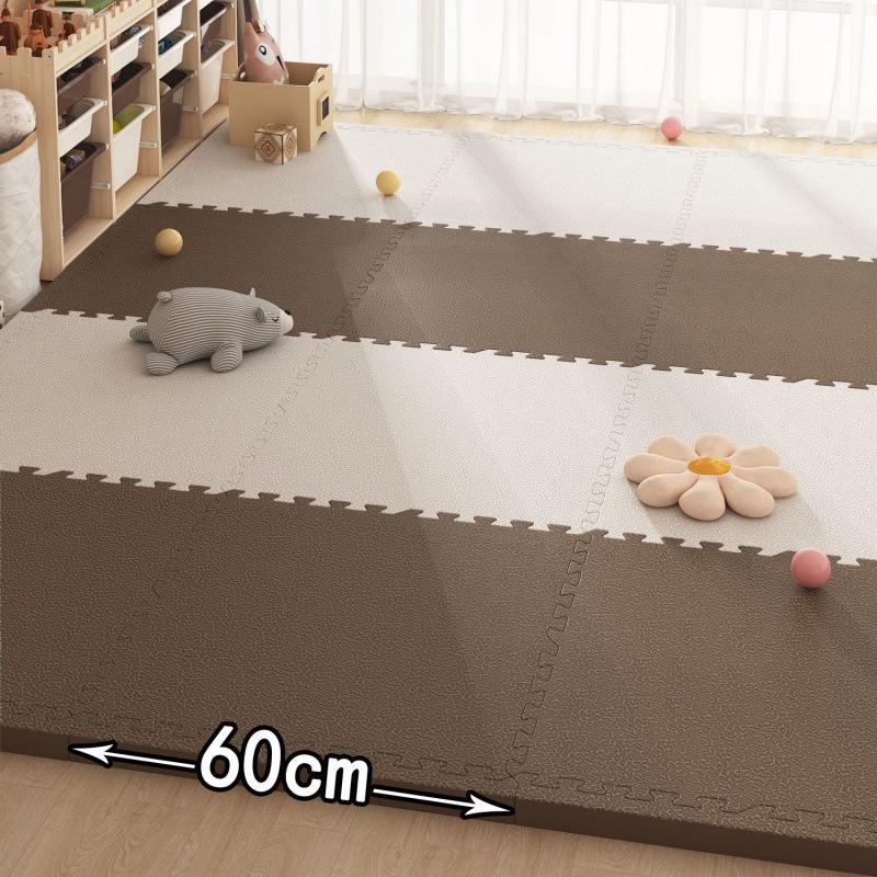Thick dirt-resistant foam crawling mat, splicing floor mat, carpet for living room and baby use.
