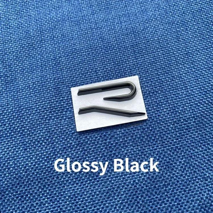 2026 New For VW VOLKSWAGEN Metal for Volkswagen VW Golf 8 R LINE Beetle Passat Tiguan Jetta Car Front Grille Emblem Stickers Rea