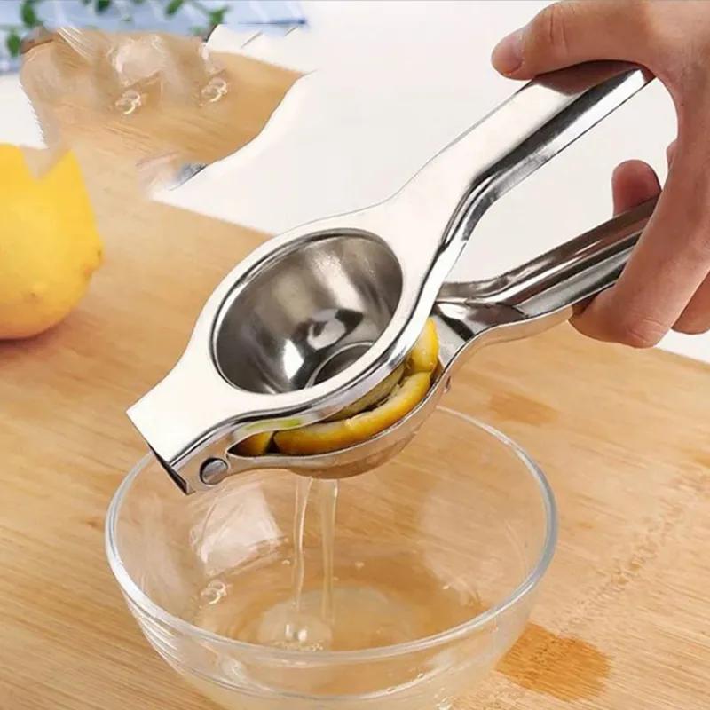 Stainless Steel Manual Juicer Lemon Juice Artifact Household Orange Clip Mini Mini Juicer Juicer Reusable Ya966
