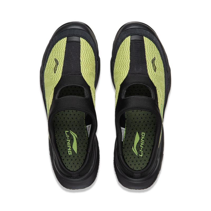 Li Ning Outdoor CF Tracing, Hiking Slipper Low top Outdoor Hiking Slippers Unisex Moss Green/Night Black AHCV005-15