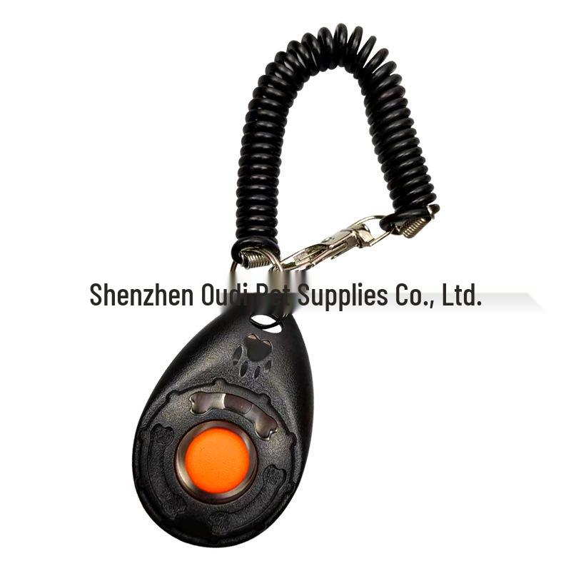 Dog Training Clicker & Whistle - Fast Pet Trainer Toy 6cm x 4cm чёрный
